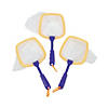 8 1/2" Mesh Bug Nets with Blue Plastic Handles - 6 Pc. Image 1