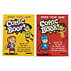 8 1/2" x 11" 28 pg. Draw Your Own Superhero Comic Book Paper Journals - 12 Pc. Image 1