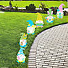 8 1/2" x  11 3/4" Easter Gnome Yard Signs - 6 Pc. Image 1