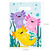 8 1/2" x 12" Medium Axolotl Plastic Goody Bags Image 1