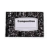8 1/2" x 5 1/2" Half-Sized Paper Composition Journals - 12 Pc. Image 1