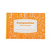 8 1/2" x 5 1/2" Wide Ruled Half-Sized Paper Composition Books - 12 Pc. Image 1