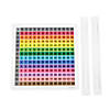 8 1/2" x 8 1/2" Multiplication Plastic Table Sliding Tool Educational Activities - 12 Pc. Image 1