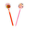 8 1/4" Halloween Colors Plastic Glow Wands - 12 Pc. Image 1