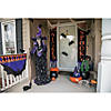 8"-16" Black Cauldrons Halloween Decorations - 3 Pc.  Image 4
