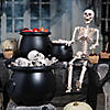 8" - 16" Black Cauldrons Plastic Halloween Decorations - 3 Pc. Image 9