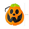 8 3/4" Bulk 72 Pc. Halloween Jack-O'-Lantern Plastic Goody Bags Image 1