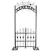 8.5 Ft. Cemetery Archway Gate Halloween Decoration Image 1