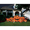 8.5' Long Inflatable Pumpkin Patch Yard Decoration Image 1