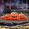 8.5' Long Inflatable Pumpkin Patch Yard Decoration Image 2