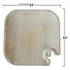 8.5" Square Palm Leaf Eco Friendly Disposable Wine Trays (50 Trays) Image 1
