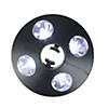 8" Black 4-Panel Patio Umbrella Light with 20 LED's Image 4