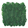 8" Bulk 48 Pc. Green Polyester Tropical Leaves Image 1