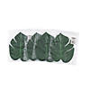 8" Bulk 48 Pc. Green Polyester Tropical Leaves Image 1