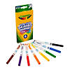 8-Color Crayola&#174; Classic Fine Tip Washable Markers Image 1