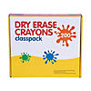 8-Color Dry Erase Crayon Classpack - 200 Pc. Image 1