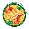 8" Fall is Best of All Glitter Mosaic Sign Foam Craft Kit - Makes 12 Image 1