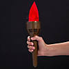8&quot; Flaming Torch Plastic Light with Flickering Flame Image 1