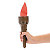 8&quot; Flaming Torch Plastic Light with Flickering Flame Image 1