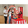 8 Ft. Carnival Arch Red & White Cardboard Stand-Up with String Stands Image 3