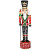 8 Ft. Light-Up Lantern Nutcracker Christmas Outdoor Yard Decoration Image 1