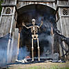 8 Ft. Towering Skeleton with Projection Eyes Halloween Decoration Image 1