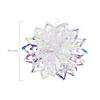 8" Iridescent Starburst Ceiling Decorations - 3 Pc. Image 1