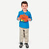 8" Jumbo Classic Orange Pumpkin-Shaped Foam Cutouts - 24 Pc. Image 2