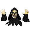 8" LED Lighted Grim Reaper with Sound Outdoor Halloween Decoration Image 1