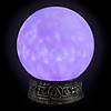 8" LED Lighted Mystical Crystal Ball with Sound Halloween Decoration Image 1