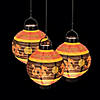 8" Light-Up Lunar New Year Chinese Lanterns - 3 Pc. Image 1