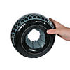 8" Mini  Inflatable Black & Gray Vinyl Tires - 12 Pc. Image 1