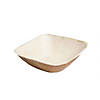 8 oz. Square Palm Leaf Eco Friendly Disposable Soup Bowls (25 Bowls) Image 1