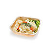 8 oz. Square Palm Leaf Eco Friendly Disposable Soup Bowls (25 Bowls) Image 1