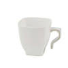 8 oz. White Square Plastic Coffee Mugs (56 Mugs) Image 1