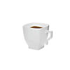 8 oz. White Square Plastic Coffee Mugs (56 Mugs) Image 1