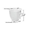 8 oz. White Square Plastic Coffee Mugs (56 Mugs) Image 2