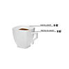 8 oz. White Square Plastic Coffee Mugs (56 Mugs) Image 3