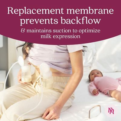 [8 Pack] Membrane for Spectra Backflow Protector Replacement - Breast Pump Inserts for Spectra Replacement Pump Parts Image 2