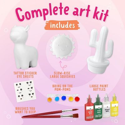 8 PCS CASE ALPACA SQUISHIES PAINT KIT Image 2