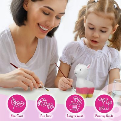 8 PCS CASE ALPACA SQUISHIES PAINT KIT Image 3