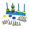 8" STEM Floating &amp; Stacking Magnets Set with Flash Cards - 70 Pc. Image 1