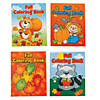 8" x 10" Fall Animals & Friends Paper Coloring Books - 12 Pc. Image 1