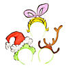 8&quot; x 13&quot; Color Your Own Dr. Seuss&amp;#8482; The Grinch Cardstock Headbands - 12 Pc. Image 1