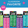 8" x 20" Different Ways to Say Educational Cardstock Posters - 10 Pc. Image 3