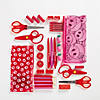 8" x 4" Bulk 48 Pc. Paw Print Slide Closure Plastic Pencil Cases Image 3