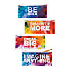 8" x 4" Watercolor Motivational Canvas Pencil Cases - 12 Pc. Image 1