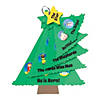 8" x 9" The Story of Jesus Christmas Tree Foam Craft Kit - Makes 12 Image 3