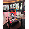 80" 3D Bright Multicolored Boom Box Cardboard Cutout Stand-Up Image 2