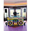 80" 3D Bright Multicolored Boom Box Cardboard Cutout Stand-Up Image 3